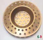 GRIGLIETTA Ø 80 mm. PER PILETTA - BRONZATO - BRONZO