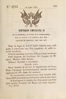 Decreto V. Emanuele II - Nel Corpo Reale Equipaggi 250 inscriti marittimi - 1860