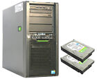 64-BIT QUADCORE SERVER FSC TX150 S7 RAID 2x 500GB HDD 4GB DDR3 4x 16x PCIe #V45