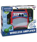 Amplificatore Wireless con 2 Microfoni Effetti Luminosi