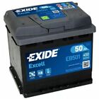 Batteria auto estera exide eb501, positivo sinistro 50AH 450A