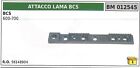 Attacco lama per motofalciatrice bcs 600 700