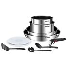 Tefal Ingenio Set Di Pentole 10 P, Padelle, Pentole, Induzione, Acciaio Inossida