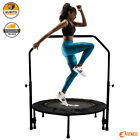 TRAMPOLINO DA FITNESS Ø102CM RESISTENTE PALESTRA ALLENAMENTO CARDIO RIPIEGABILE