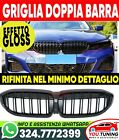 💎GRIGLIA SPORTIVA Ⓜ️LOOK 🅱️MW SERIE 3 G20 G21 BMW NERO LUCIDO FRONTALE