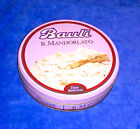 BAULI IL MANDORLATO SCATOLA PASTICCERIA LATTA VINTAGE  80