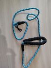 Guinzaglio per Cani Nylon Riflettente Azzurro 150cm