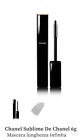 Mascara Sublime De Chanel Black Waterproof 10 Noir 6g