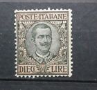 1910 REGNO FRANCOBOLLO 10 , DIECI  ,  LIRE FLOREALE NUOVO MNH