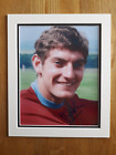 Martin Dobson, Burnley. 12x10 Personally Signed Mounted Photo