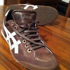 ASICS kenjyutsu UOMO PELLE BROWN MARRON US 10 EU 36,5 UK 44 CM 28 H106L onitsuka