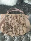 Topshop Tassel Bag Beige / Tan