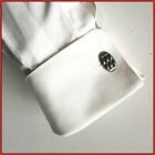 Gemelli da polso uomo vintage in metallo e smalto antichi per camicia cufflinks