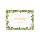 Personalised wedding guestbook choice of designs with optional foil