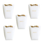 5pcs Gift Bags Candy Paper Bags Letter Present Bag Wrapping Bags