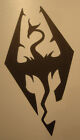 Skyrim Logo Die Cut Sticker - (Black)