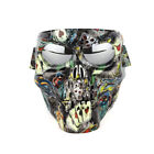 Snowboard Ski Goggles Skull Face Mask Shield Snow Sports Motorcycle ATV Glasses