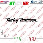 ADESIVO STICKER PRESPAZIATO LOGO HARLEY DAVIDSON SCRITTA