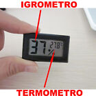 Termometro SONDA IGROMETRO Tester DIGITALE ESTERNO Misuratore di Umidità Nuovo a