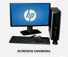 PC POSTAZIONE COMPLETA PC+MONITOR+MOUSE+TASTIERA 19" HP SFF CORE I3 3.20 GHZ RAM