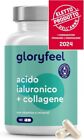 Collagene e Acido Ialuronico Integratore 180 Capsule + Vitamina C, Biotina Zinco