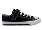 Scarpe da per bambina bambino Converse all star 372881C sneakers basse tela nere