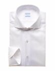 XACUS Non Stiro Wrinkle Free - Camicia TAYLOR Collo francese in OXFORD BIANCO