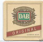 SOTTOBICCHIERE BIRRA DORTMUNDER BRUEREI DAB ORIGINAL GERMAN BEER BIER