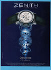 BELLEU001-PUBBLICITA /ADVERTISING-2001- ZENITH CHRONOMASTER EL PRIMERO