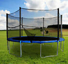 TRAMPOLINO ELASTICO CON RETE DI SICUREZZA TRAMPOLINE TAPPETO ELASTICO 430 CM IT-