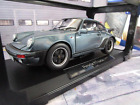 PORSCHE 911 930 Turbo 3.3 blue blau met. 1988 Sondermodell 187667 Norev 1:18