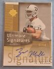 2007 Ultimate Collection Signature Gold Zach Miller RC Auto Oakland Raiders /50