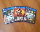 GTA 5 V + GRAND THEFT AUTO/GTA THE TRILOGY + RED DEAD REDEMPTION 2 PS4/PS5