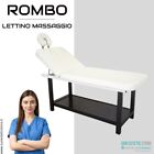 Rombo lettino massaggio in legno estetista centro benessere massaggi estetica