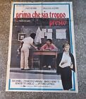 Manifesto originale 2F - PRIMA CHE SIA TROPPO PRESTO - Movie Poster Affiche