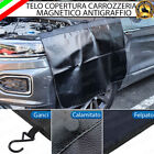 TELO PROTEZIONE COPERTA CARROZZERIA MAGNETICO FELPATO CON GANCI 80 x 60 cm