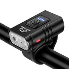 LUCE ANTERIORE PER BICICLETTA FANALE ANTERIORE MANUBRIO BICI CARICA USB FARO MTB