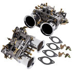 44IDF 44 IDF 2x Carburetors & air horns for VW Fiat Porsche Carburatori