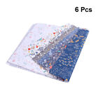 6 PCS Tessuto Per Patchwork Stoffe Americane Quilting Coperte Bambino