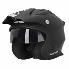 CASCO ACERBIS JET ARIA ECE 2206 STREET URBAN NERO OPACO MATT MOTO TRIAL SCOOTER