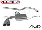 Cobra VW Scirocco 2.0 TSI Cat Back Exhaust System VW84