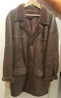 Cappotto uomo Shearling in montone marrone quasi nuovo