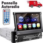 Autoradio schermo  7" LCD alta definizione con Bluetooth 50wx4 stereo auto