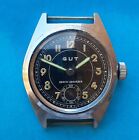 WWII GERMAN MILITARY WRIST WATCH ZUR KONFIRMATION 1940 SWISS MADE SHOCK-ABSORBER