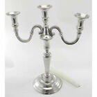 Candelabro in peltro a 3 fuochi