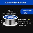 Solder Wire Low Melt Flux-cored Soldering Tin Wire Welding Tool 20/30/50/100g UK