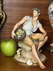 Capodimonte Giuseppe Cappe Italian By “G CALLE “Porcelain Figurine Works Of Art.