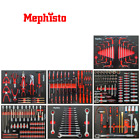 Set Attrezzi 7 Depositi Moduli Mephisto Officina Accessori Cromo Vanadio Acciaio