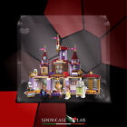 TECA IN PLEXIGLASS ACRILICO-SHOWCASE-TECA LEGO 43196-CASTELLO BELLE E LA BESTIA