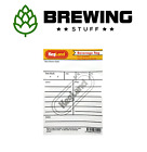 Beer Keg Labels x 10 - Brewing Corny KegLand Beverage Tags Fermzilla Stickers